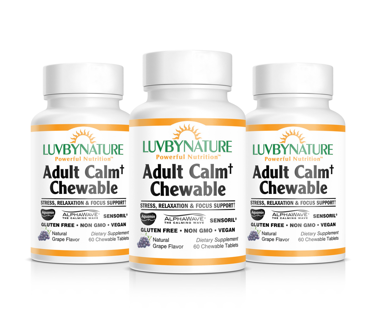 Adult Calm† Chewable, LuvByNature