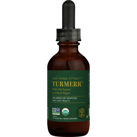 Organic Turmeric + Black Pepper Raw Herbal Extract™, Global Healing