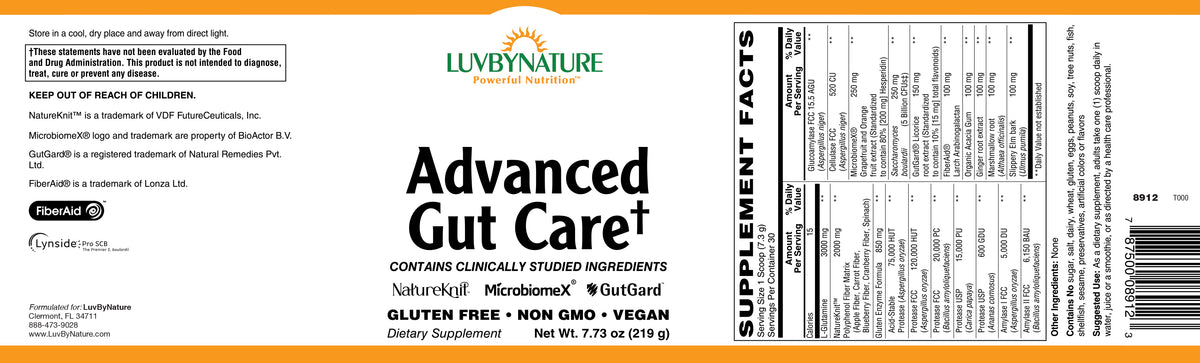Advanced Gut Care, LuvByNature