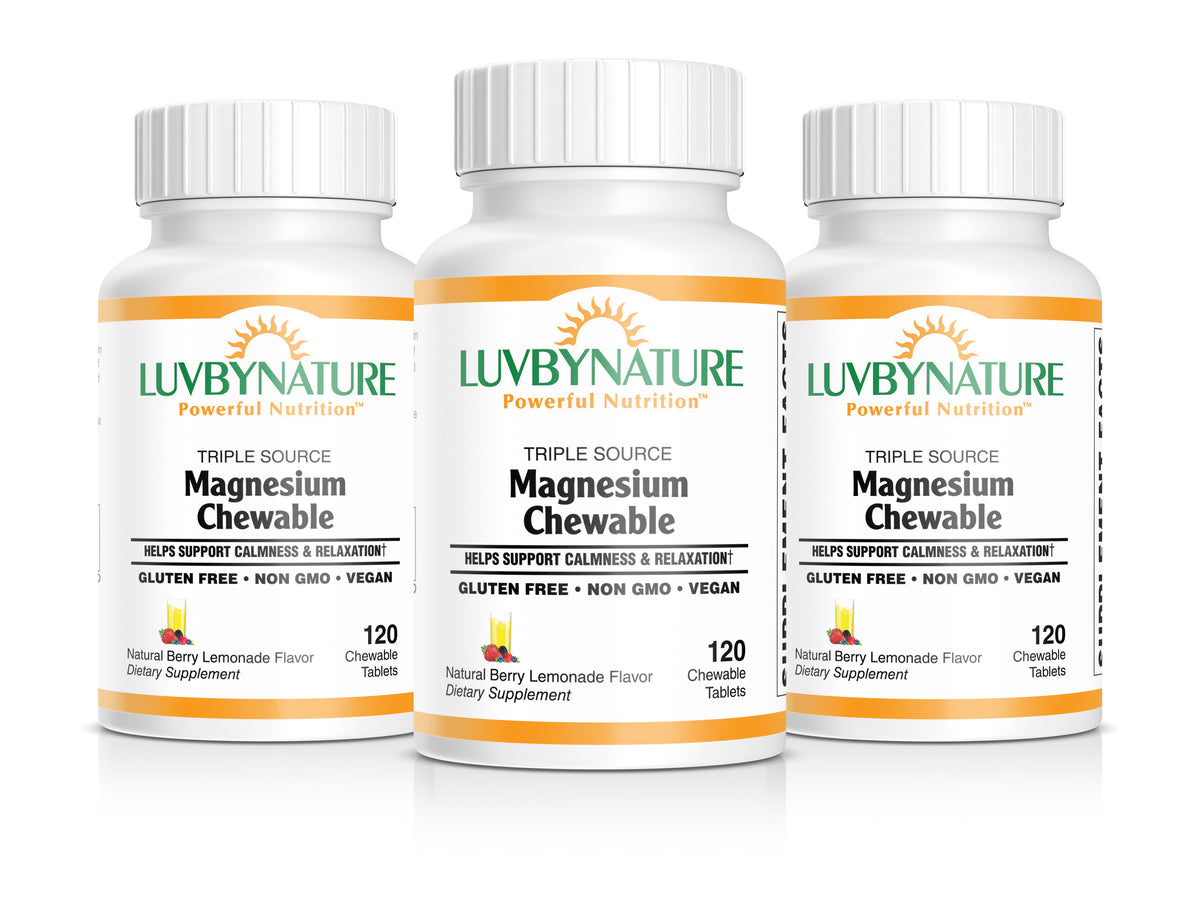 Magnesium Chewables - Triple-Source