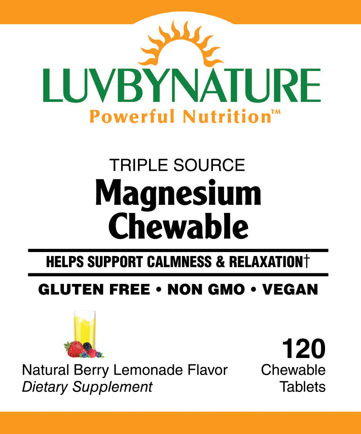 Magnesium Chewables - Triple-Source