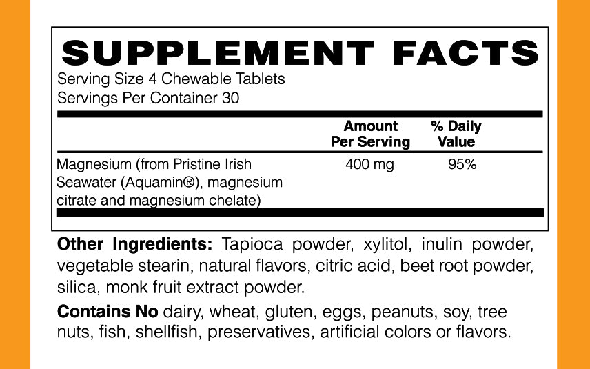 Magnesium Chewables - Triple-Source