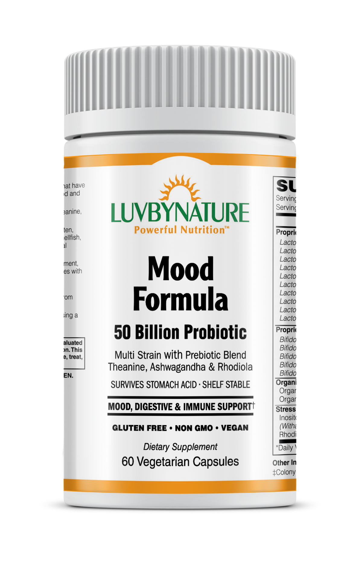 Mood Formula 50 Billion Probiotic, LuvByNature