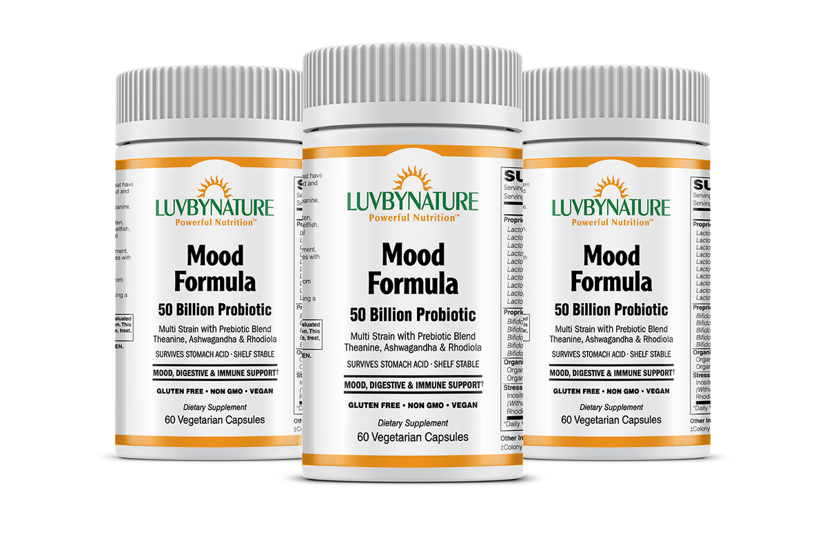 Mood Formula 50 Billion Probiotic, LuvByNature