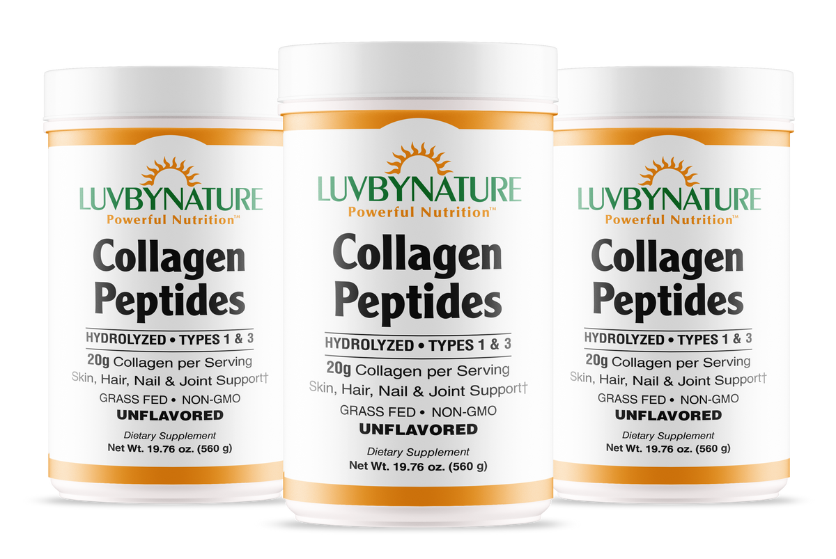 Collagen Peptides Powder, LuvByNature