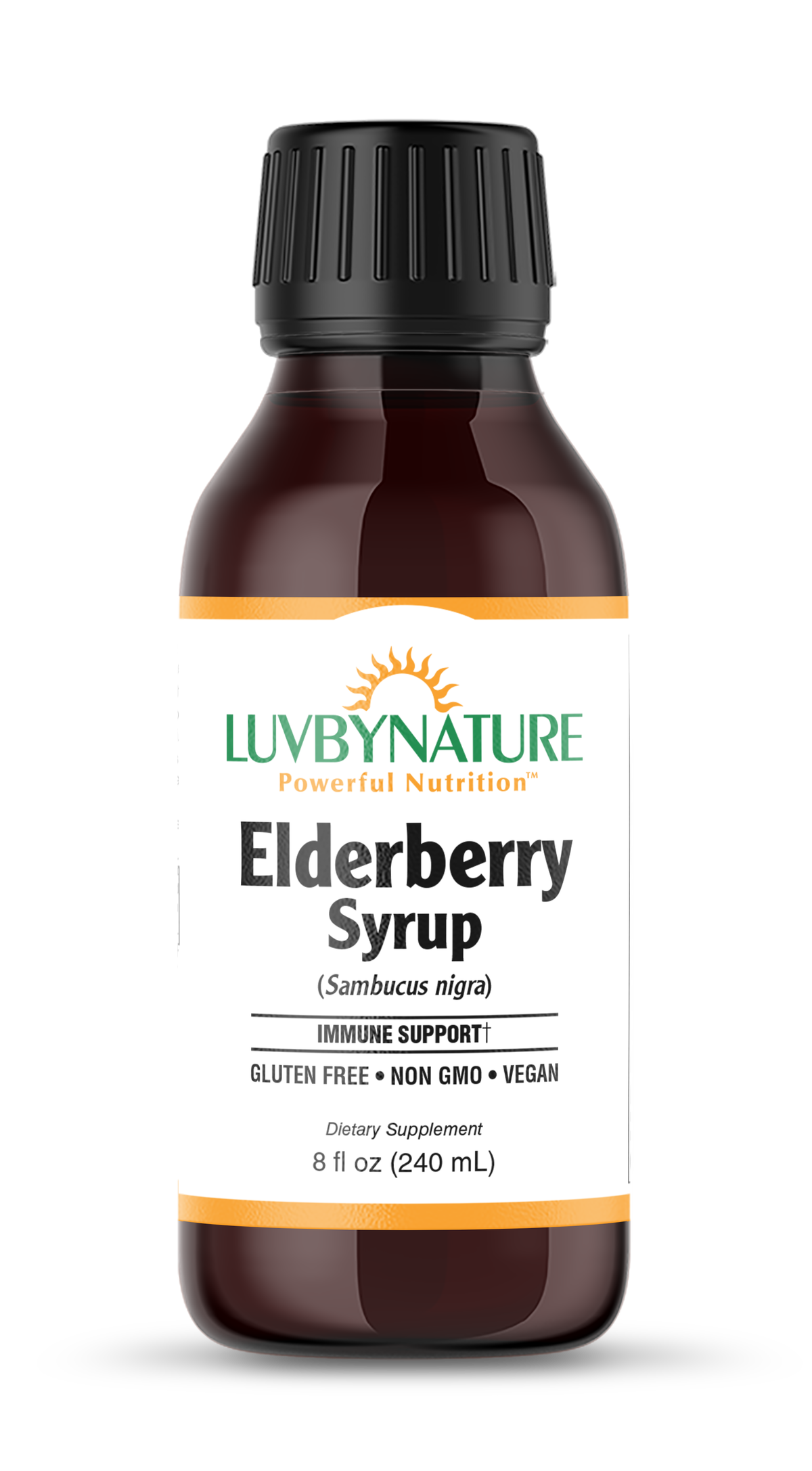 Organic Liquid Elderberry Extract, LuvByNature