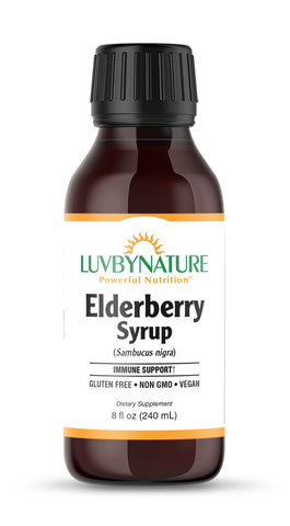 Organic Liquid Elderberry Extract, LuvByNature