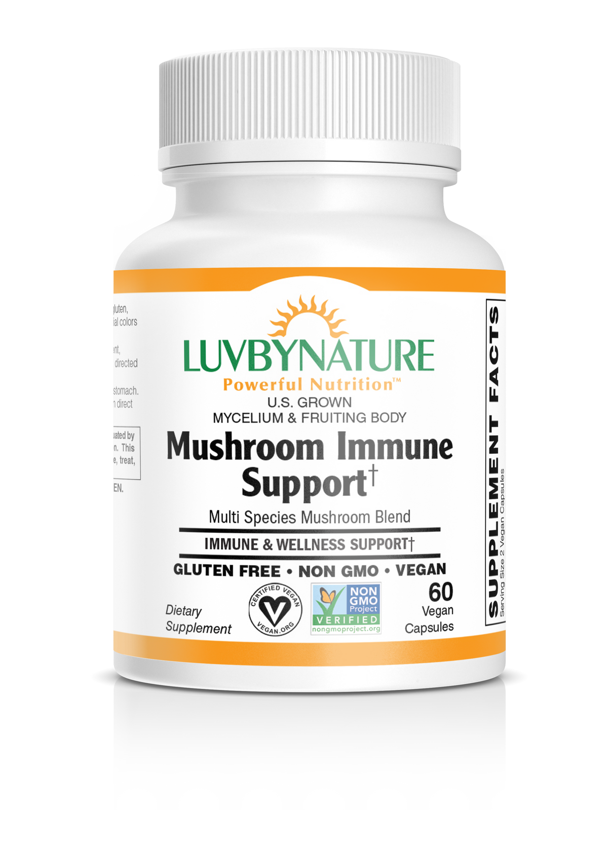 Mushroom Immune Support, LuvByNature