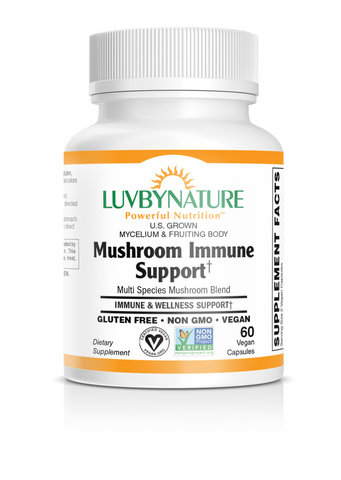 Mushroom Immune Support, LuvByNature