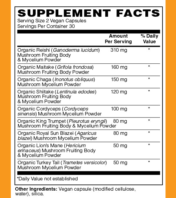 Mushroom Immune Support, LuvByNature