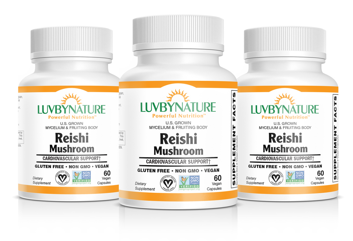 Organic Reishi Mushroom, LuvByNature