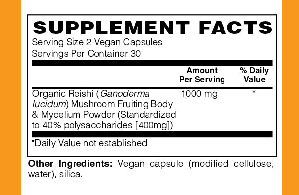 Organic Reishi Mushroom, LuvByNature