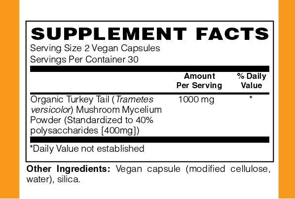 Organic Turkey Tail Mushroom, LuvByNature