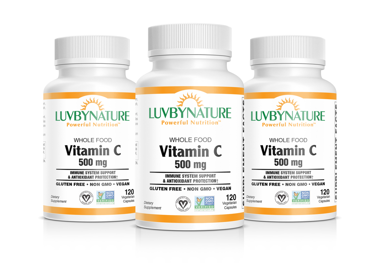 Whole Food Vitamin C, LuvByNature