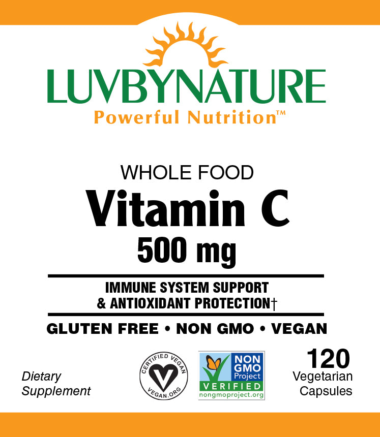 Whole Food Vitamin C, LuvByNature