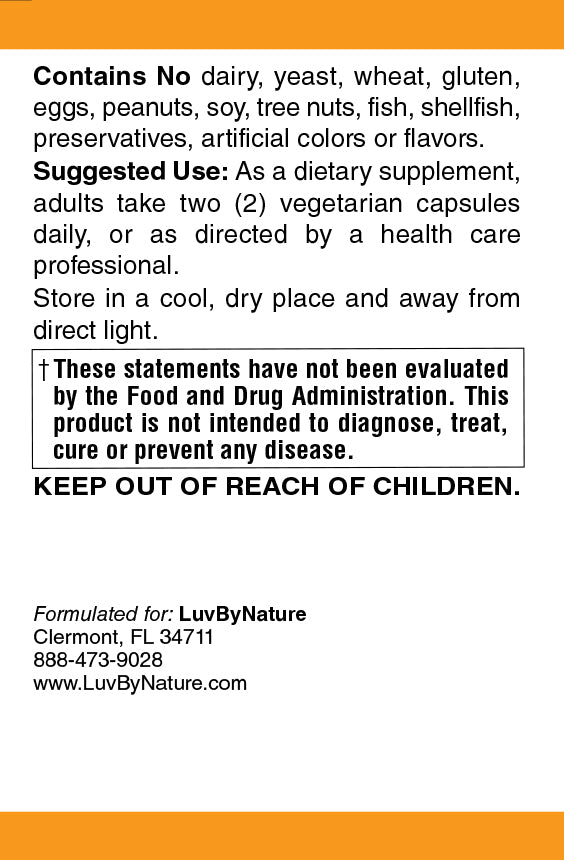 Whole Food Vitamin C, LuvByNature