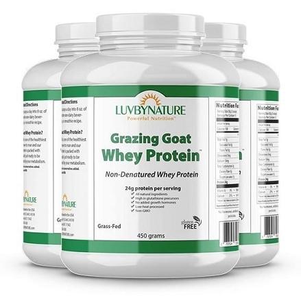 Grazing Goat Whey Protein™, LuvByNature