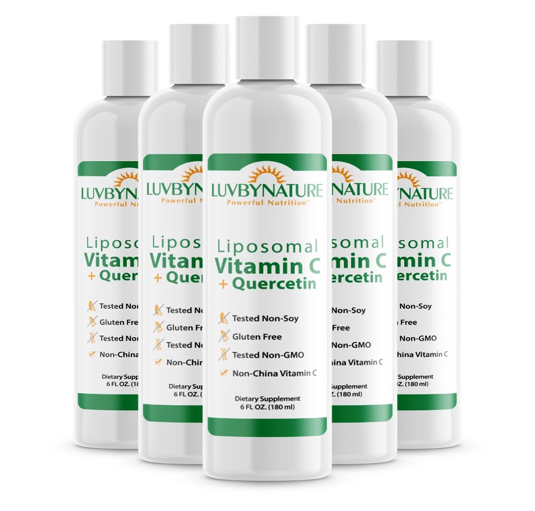 Liposomal Vitamin C + Quercetin, LuvByNature