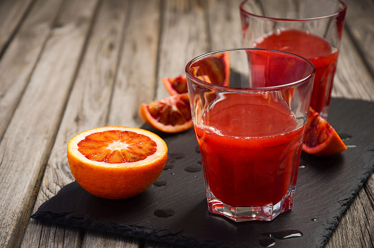 Why do blood oranges make the digestive system BETTER?