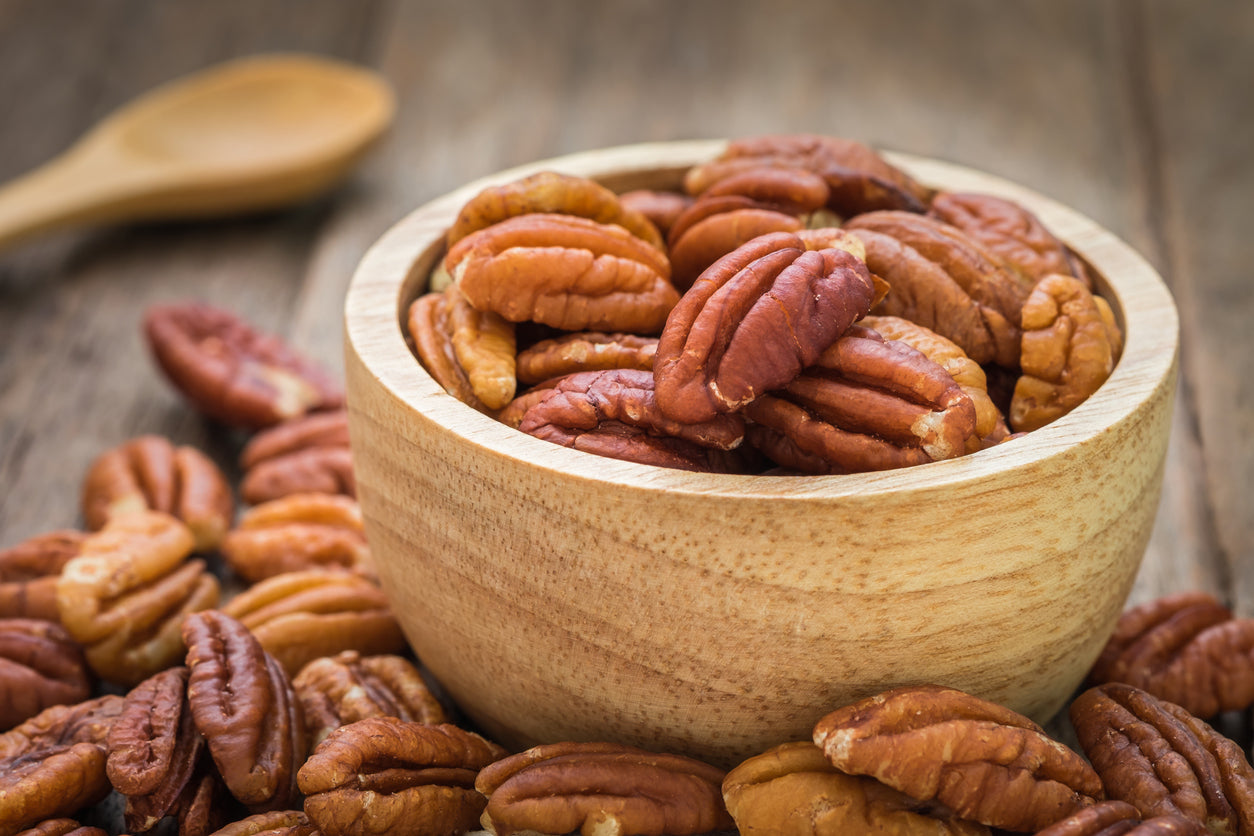Wow!  Eating pecans will give you 3 important health benefits