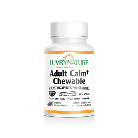 Adult Calm† Chewable, LuvByNature