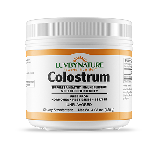 LuvByNature Colostrum Powder, Grass-Fed