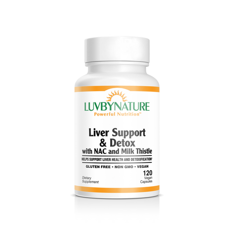 Liver Support & Detox, LuvByNature