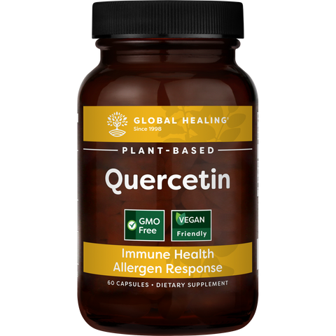 Quercetin, Plant-Based, Global Healing, 60 Capsules