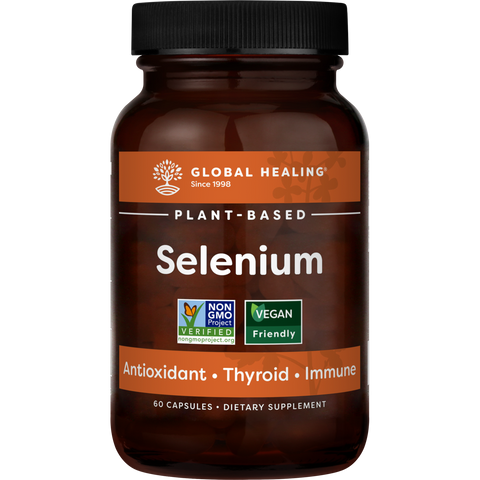 Selenium, Plant-Based, Global Healing, 60 Capsules