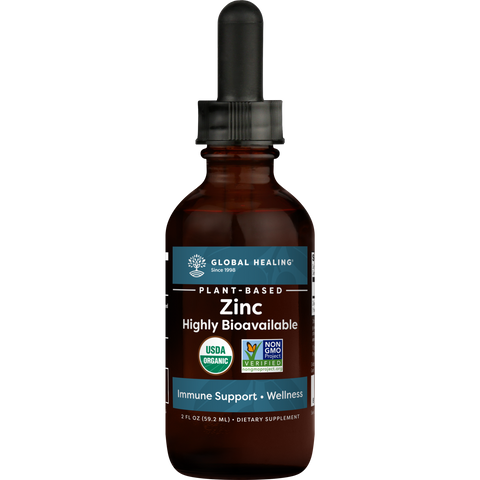 Zinc, Global Healing, 2 fl oz.