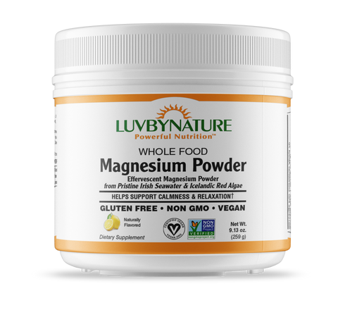 Whole Food Magnesium Powder, LuvByNature