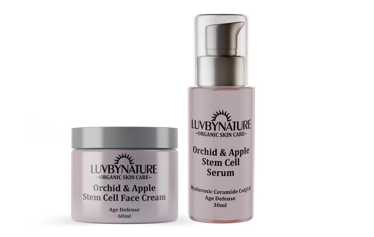 Orchid and Apple Stem Cell Day Package - Age Defense, LuvByNature