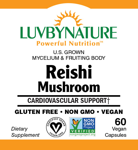 Organic Reishi Mushroom, LuvByNature