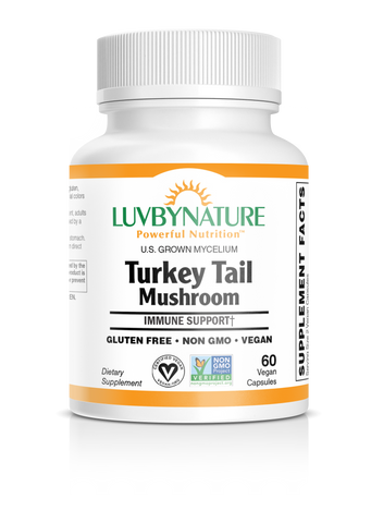 Organic Turkey Tail Mushroom, LuvByNature