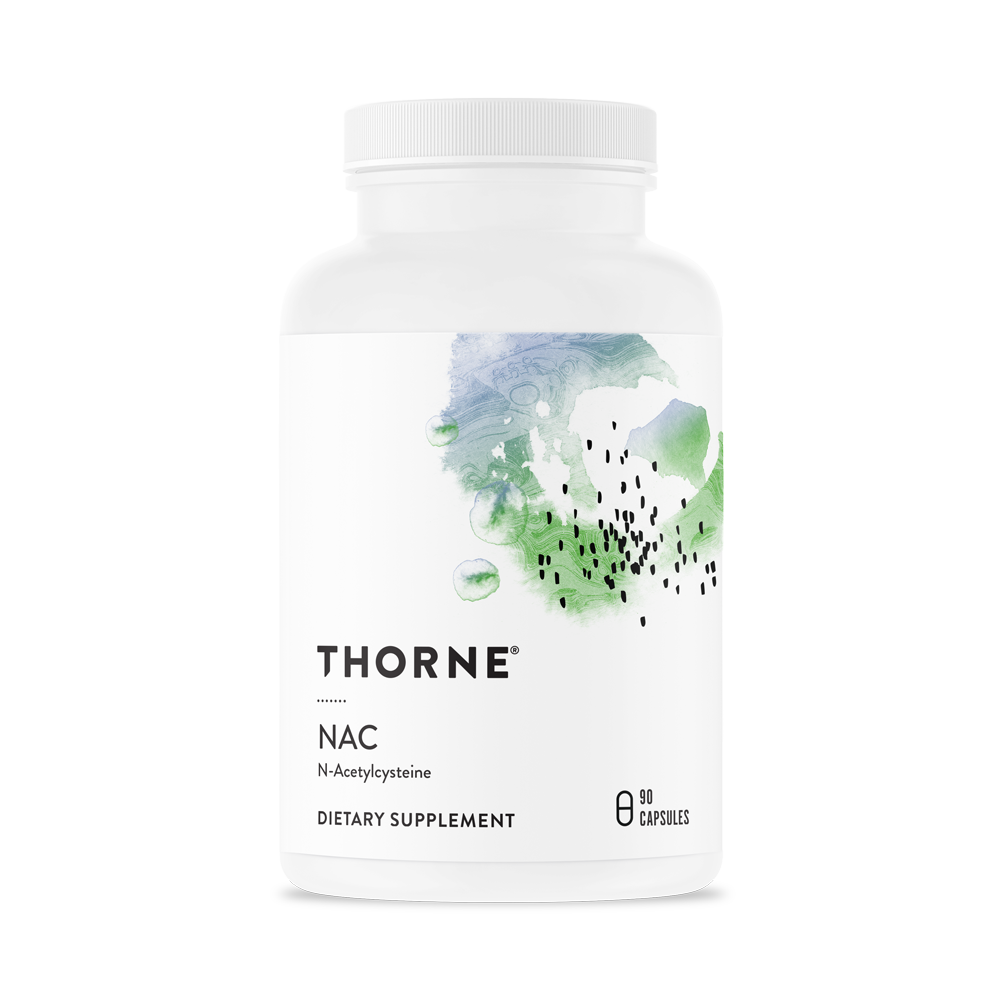 NAC - N-Acetylcysteine, Thorne Research, 90 Capsules