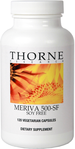Curcumin, Meriva 500-SF (Soy Free), Thorne Research, 120 Veg Caps