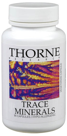 Trace Minerals, Thorne Research, 90 Capsules